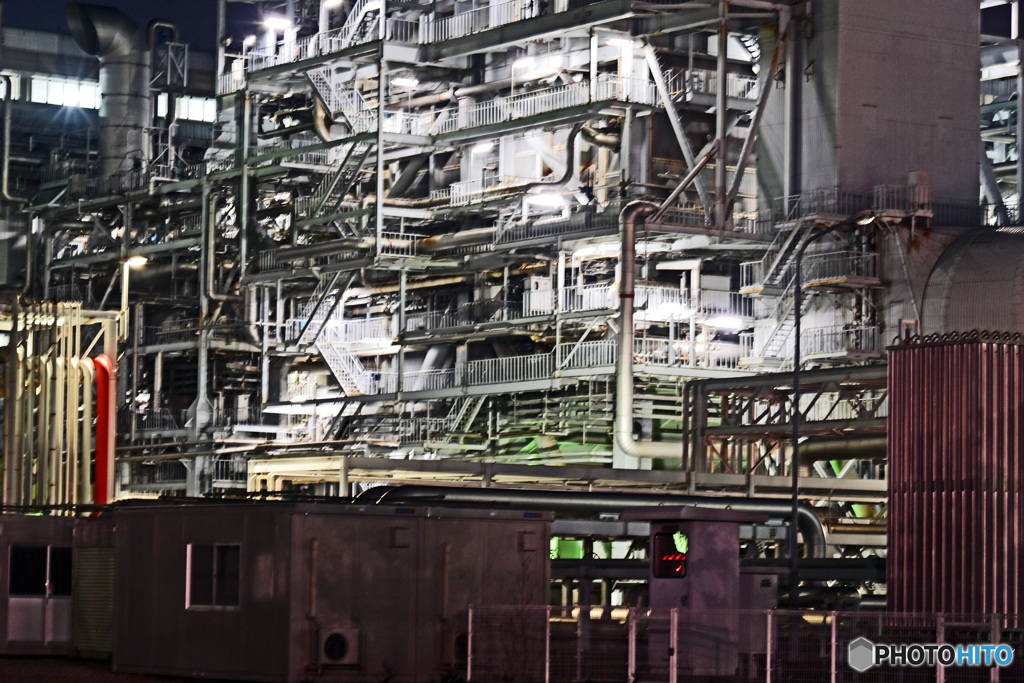 川崎工場夜景～JERA火力発電所