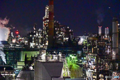 工場夜景