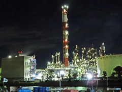 工場夜景