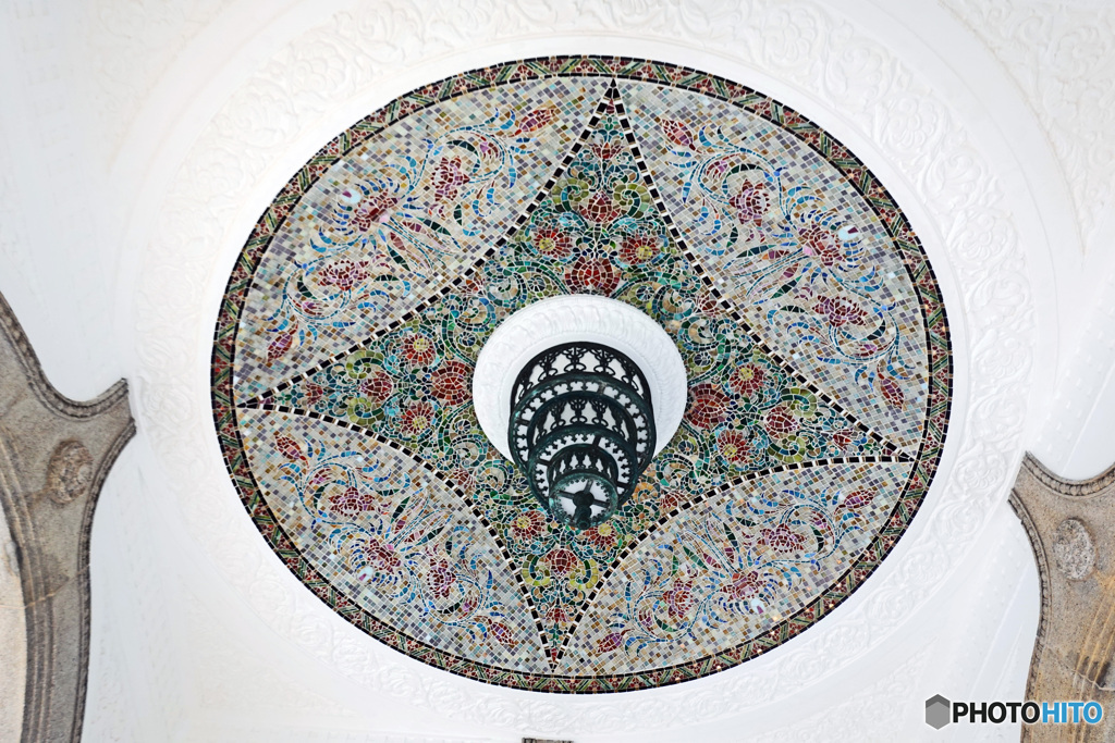 インド水塔天井部分