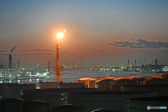 工場夜景