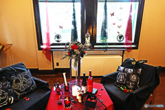 ハロウィン飾りつけ