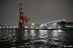 工場夜景　運河めぐり