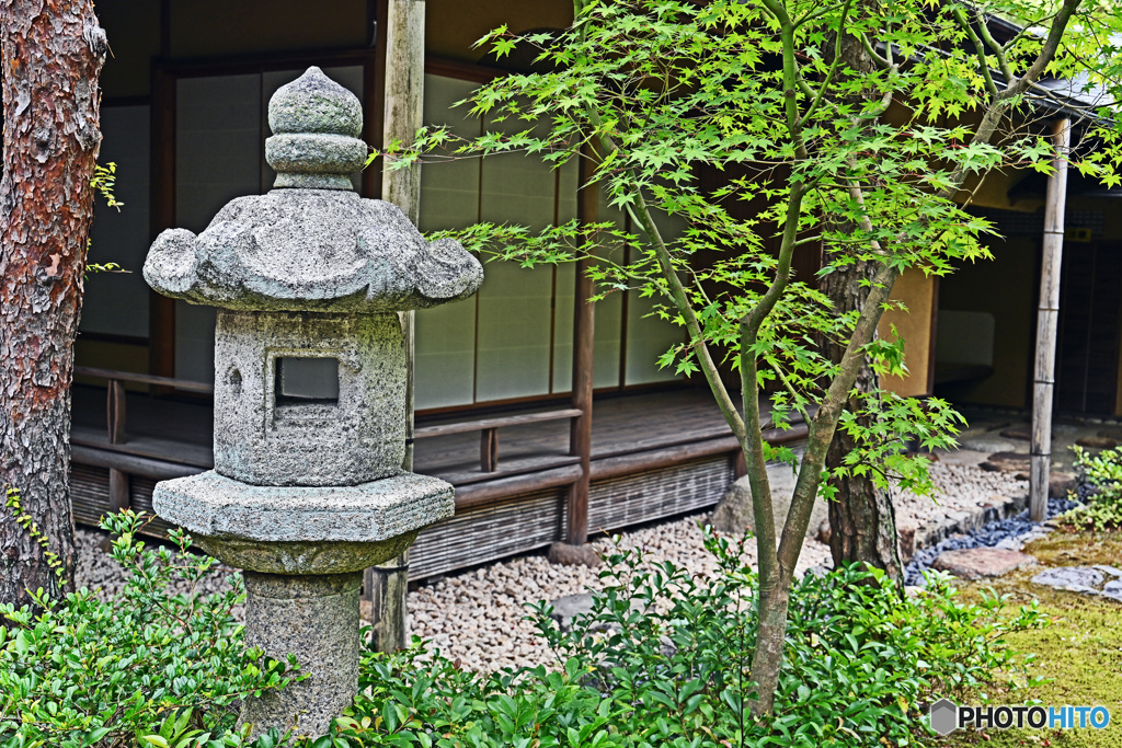 一条恵観山荘　庭園の部