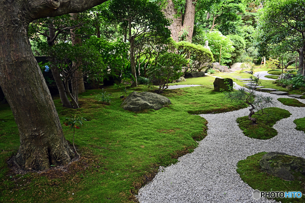 一条恵観山荘　庭園の部