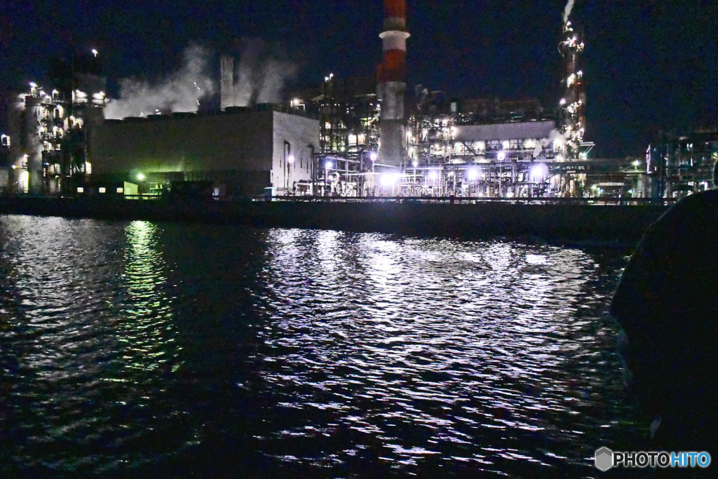 工場夜景