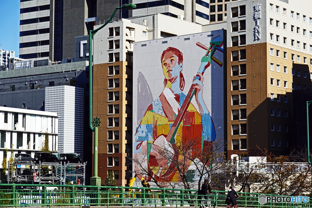 天王洲スナップ【壁画1】
