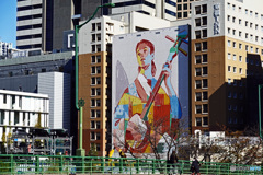 天王洲スナップ【壁画1】