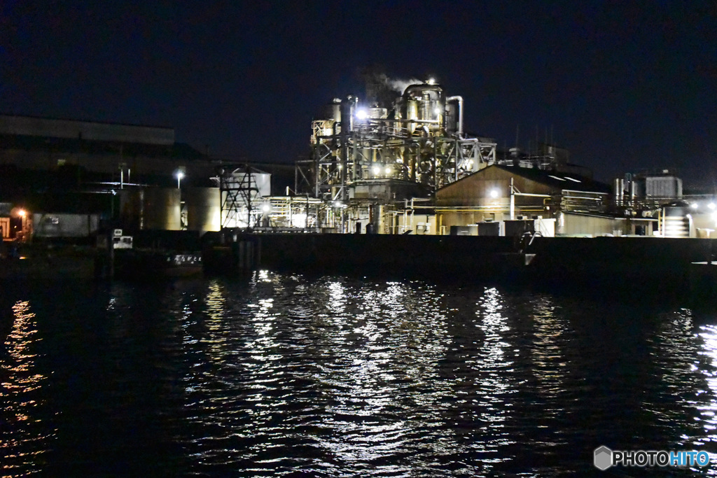 工場夜景