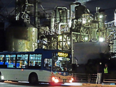 工場夜景