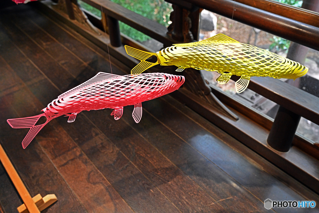 百段階段展示作品