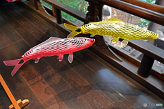 百段階段展示作品