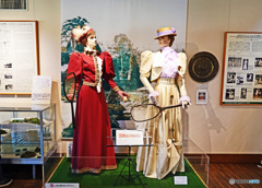 横浜山手テニス発祥記念館にて