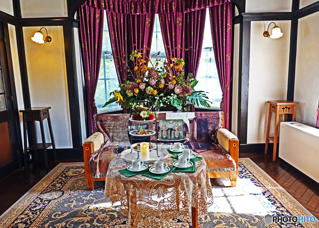 ハロウィン飾りつけ