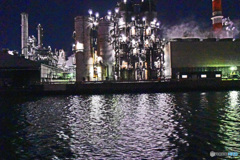 工場夜景