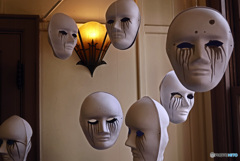 ハロウィン飾りつけ