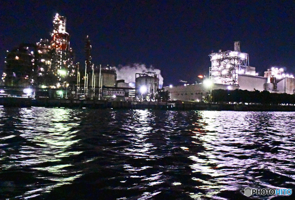 工場夜景