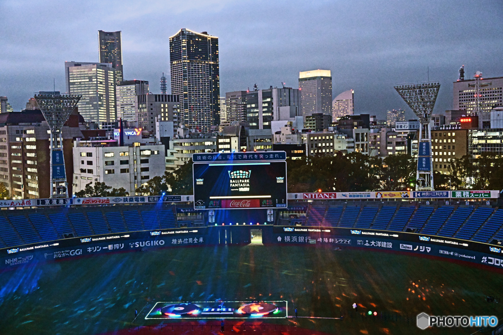 夕暮れの市内展望