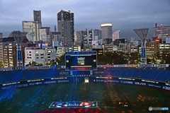 夕暮れの市内展望