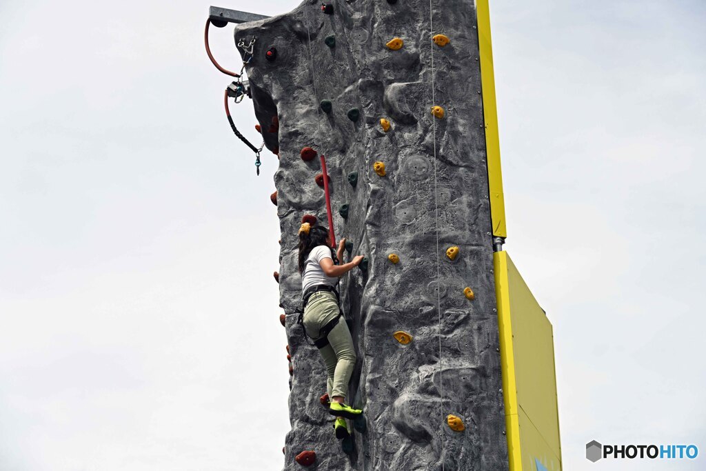 スポーツクライミング女