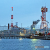 工場夜景　運河めぐり