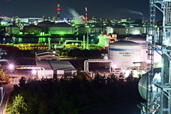 川崎 工場夜景～JERA火力発電所