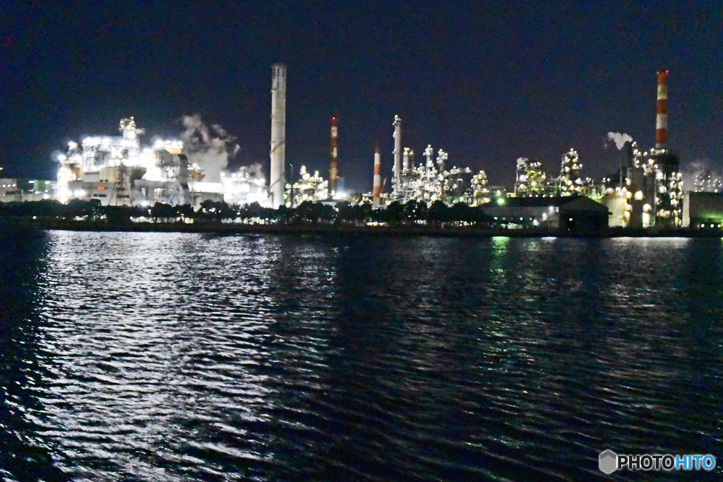 工場夜景
