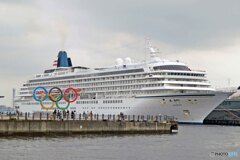 五輪マ－ク～～横浜赤レンガにも