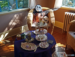 ハロウィン飾りつけ