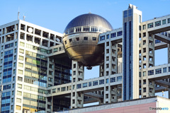 お台場フジテレビ本社屋