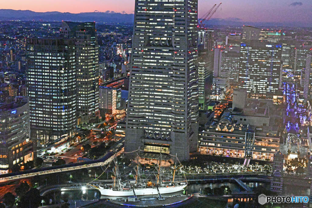 ヨコハマ新風景46階展望台より撮影