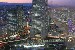 ヨコハマ新風景46階展望台より撮影