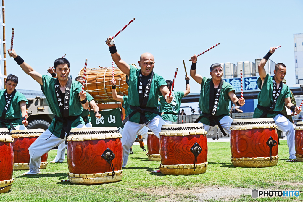 武山自衛隊太鼓