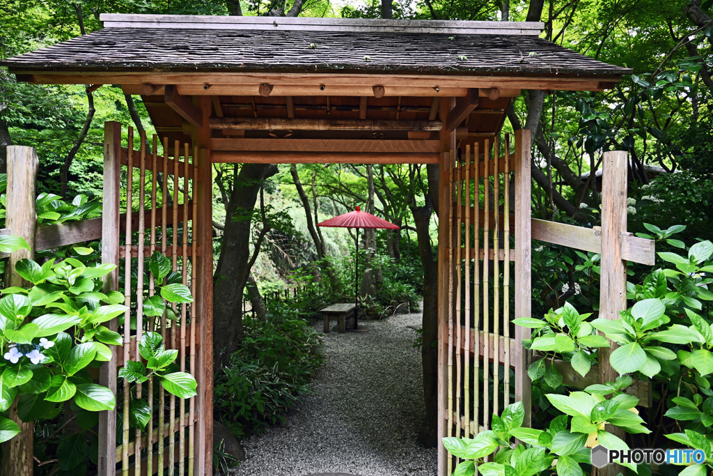 一条恵観山荘　庭園の部