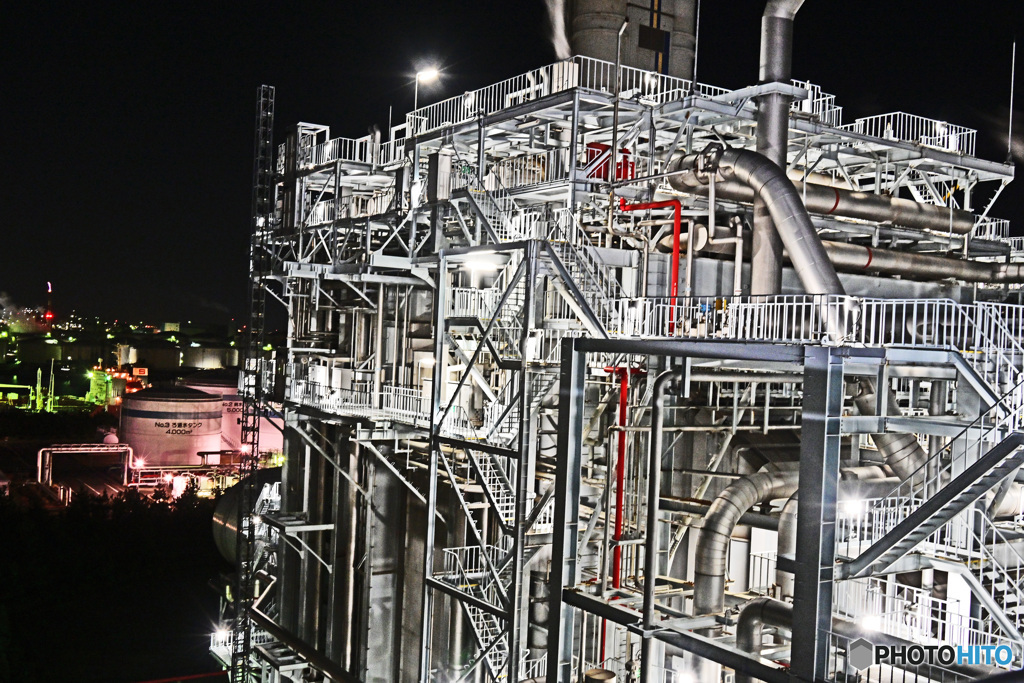 川崎工場夜景～JERA火力発電所