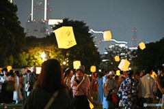 山下公園　横浜で七夕祭り