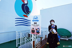 エトピリカ号　記念撮影場所です。　