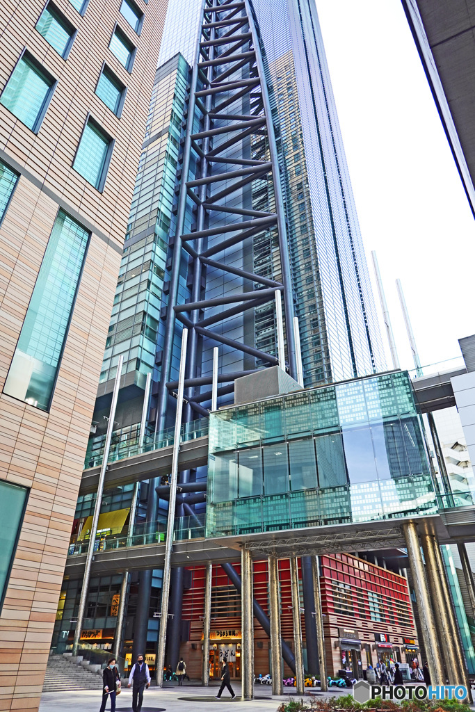 日本テレビ付近のスナップ