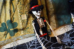 ハロウィン飾りつけ