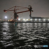 工場夜景　運河めぐり