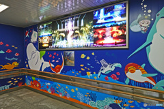 横浜シーサイドライン八景島駅構内