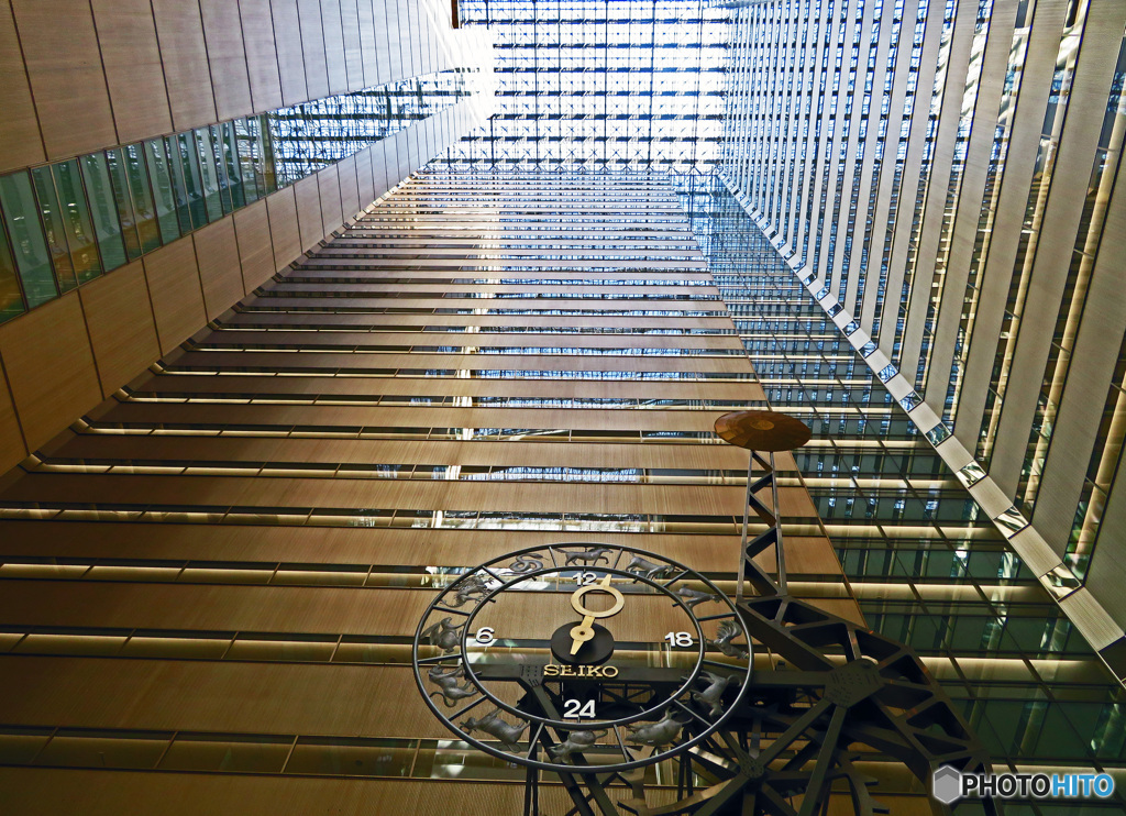 時計のあるスナップ