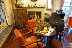 ハロウィン飾りつけ