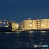 工場夜景　運河めぐり