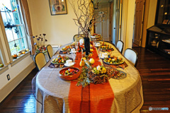 ハロウィン飾りつけ