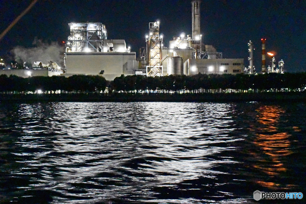 工場夜景