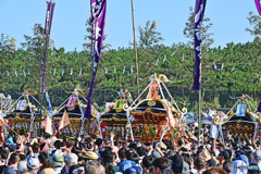  寒川神社【浜降祭】開催された