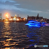 工場夜景　運河めぐり