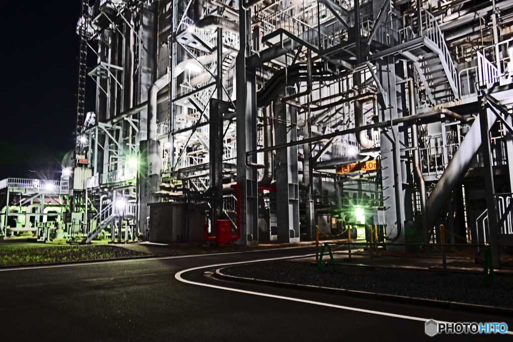 川崎工場夜景～JERA火力発電所