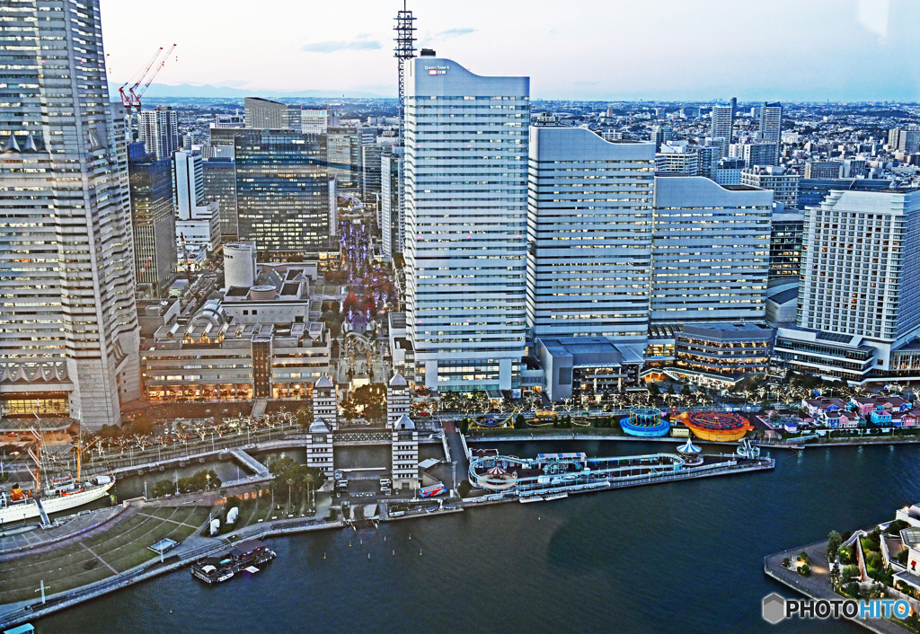ヨコハマ新風景46階展望台より撮影